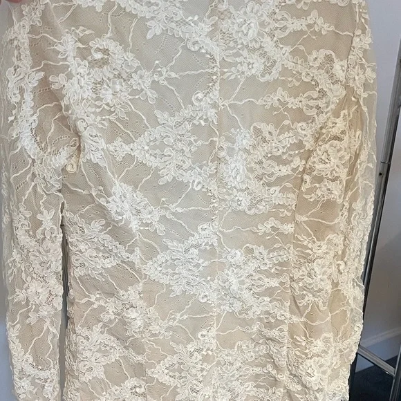 X Revolve monica blazer dress by Stone Cold Fox White Lace Mini Dress - Picture 10 of 11